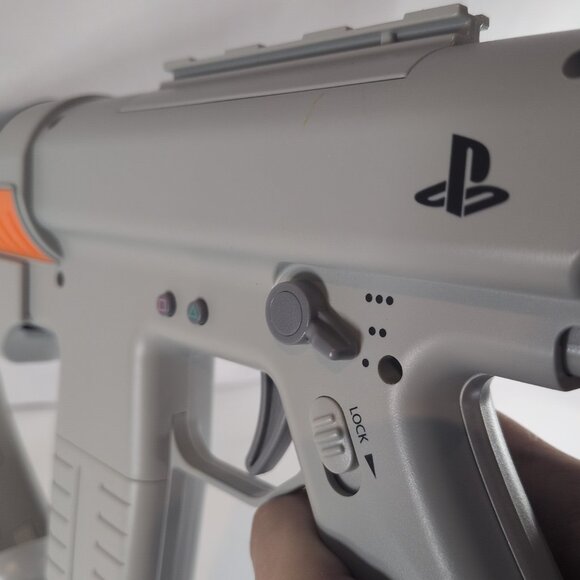 PlayStation Move Sharp Shooter Sony PlayStation 3 PS3 Gun Only Clean Untested - Picture 11 of 16